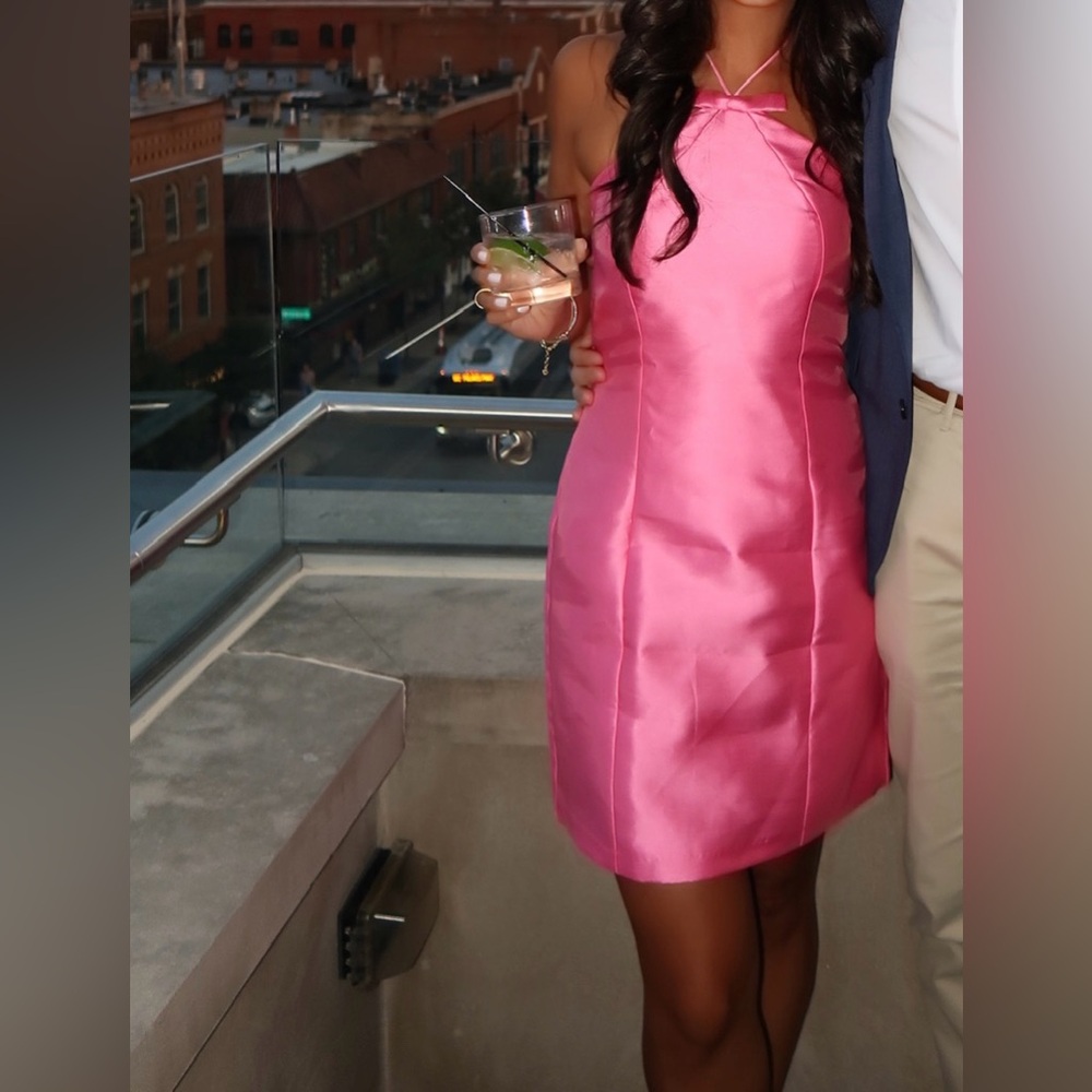 Hot Pink Hutch Dress